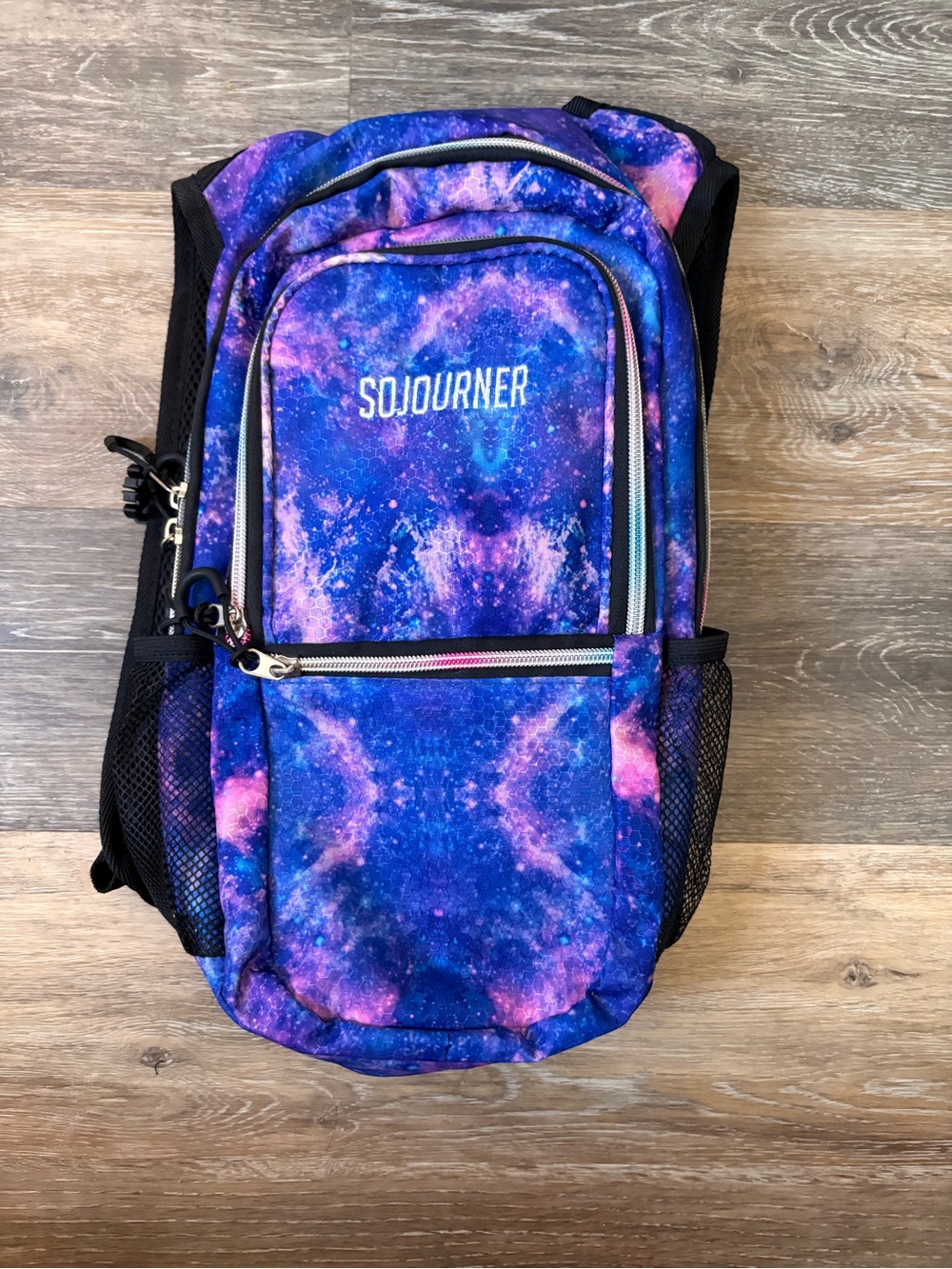 Sojourner Blue & Purple Galaxy Backpack